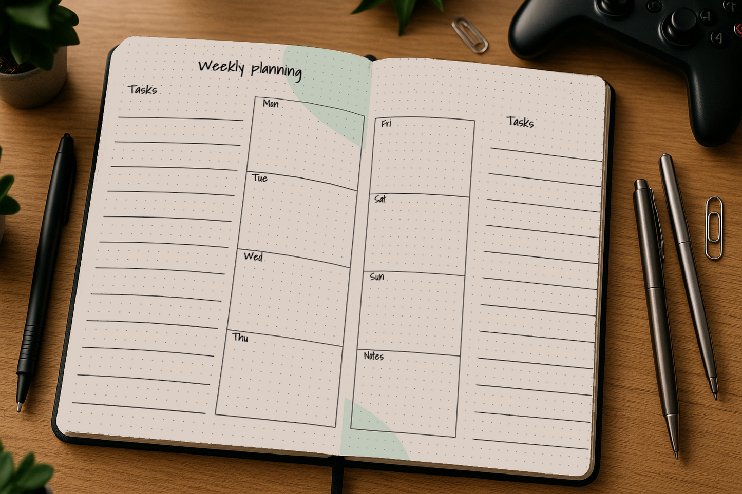 Self-Growth Bullet Journal