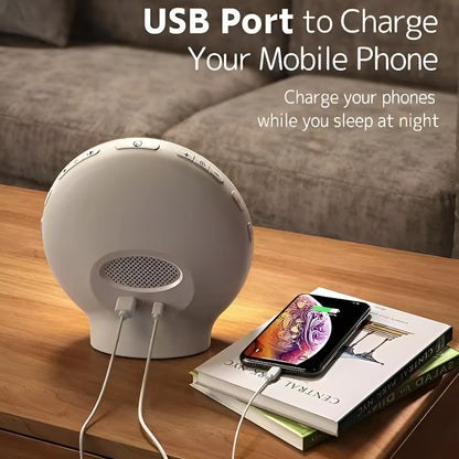 Self-Growth Sunrise Wake-Up Light Natural Alarm Clock
